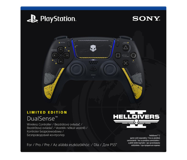 Sony Playstation 5 DualSense - Limited Edition - HELLDIVERS 2 LE - 1306348 - zdjęcie 6